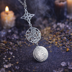 🔮 Collar Triple Protección. Amuleto de defensa espiritual y energética